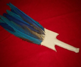Macaw Feather Dance Fan