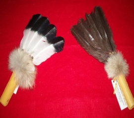 Small 4 feather fans